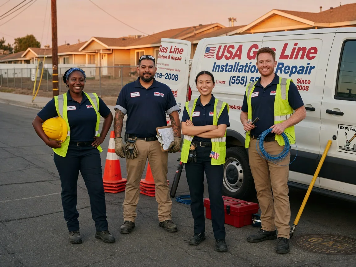 Gas Line Installation company in Edwardsville, KS